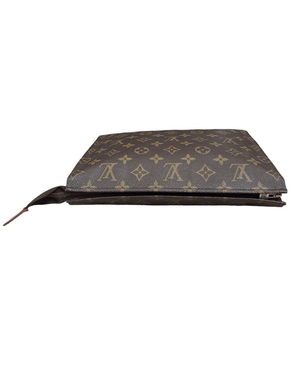 Louis Vuitton Monogram Canvas Toiletry in Brown and Tan Crossbody Shoulder Bag - Picture 10 of 15